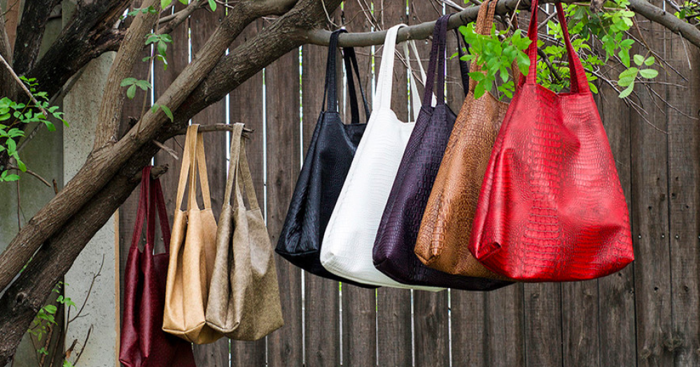 Vegan сумки из \"экзотической кожи\"