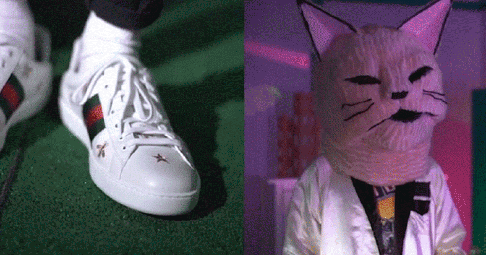 Человек с головой кошки и другое безумие в новом арт-проекте Gucci