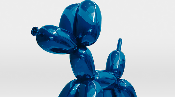 Джефф Кунс готовится к персональной выставке в галерее Дэмиена Херста