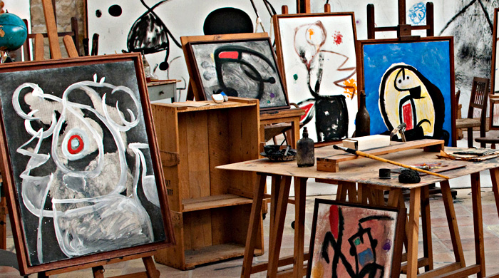 В лондонской галерее воссоздадут студию Хуана Миро