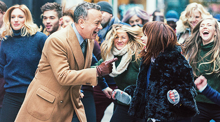 Том Хэнкс и Джастин Бибер танцуют в музыкальном клипе