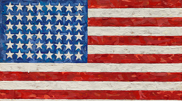 Sotheby's продают знаменитый \"Флаг\" Джаспера Джонса