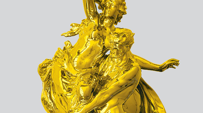 Работа Джеффа Кунса окажется рядом с \"Давидом\" Микеланджело