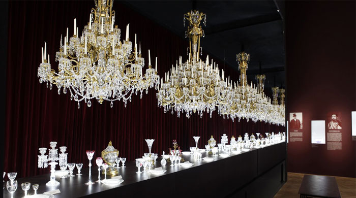 В Париже открывается выставка Baccarat: The Legend of Crystal