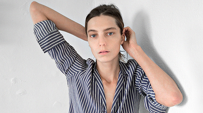 Дарья Вербова и ее селфи для рекламной кампании Equipment