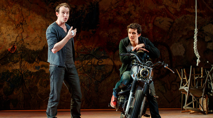 Орландо Блум в бродвейской постановке \"Ромео и Джульетты\"