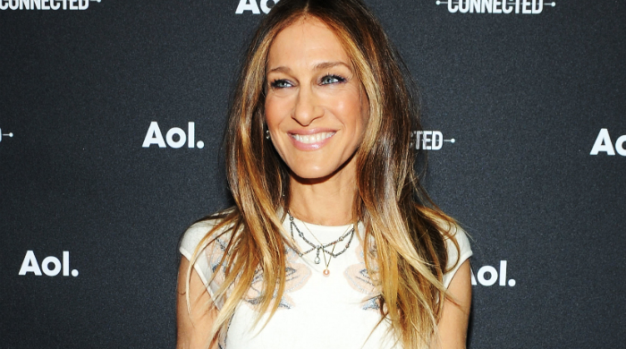 Сара Джессика Паркер и Джеймс Франко на презентации AOL