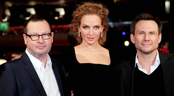 Ума Турман на премьере \"Нимфоманки\" Ларса фон Триера