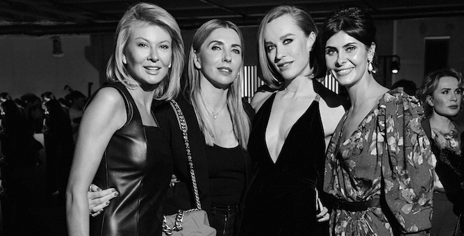 Гости запуска фитнес-приложения Welps Натальи Давыдовой