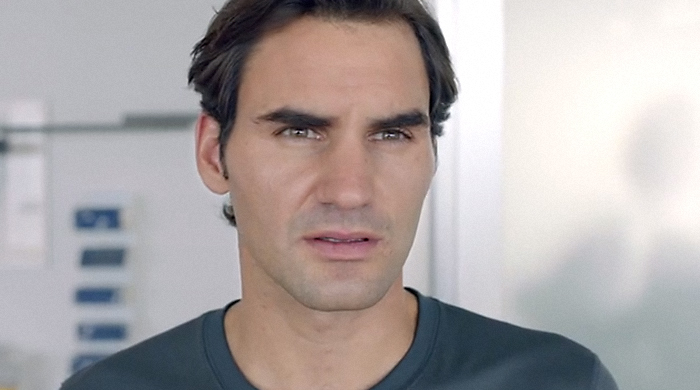 Роджер Федерер в новой рекламе Nike