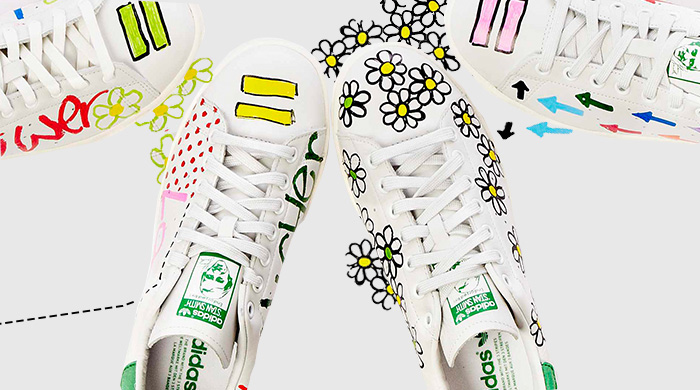 Кеды ручной работы от Фаррелла Уильямса выставлены на продажу