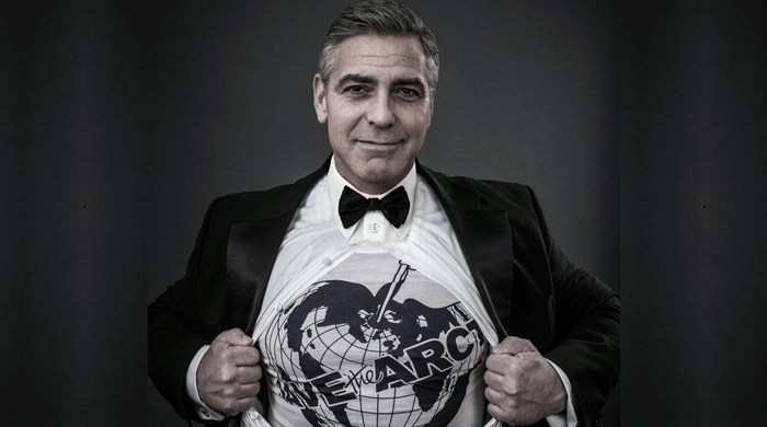 Джордж Клуни в кампании Вивьен Вествуд в поддержку Арктики