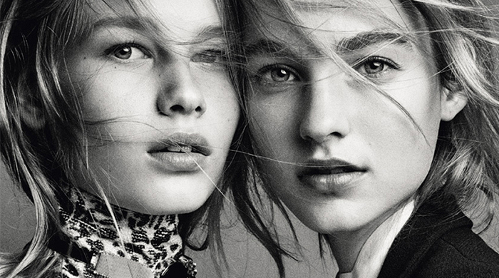 Рекламная кампания последней коллекции Рафа Симонса для Dior