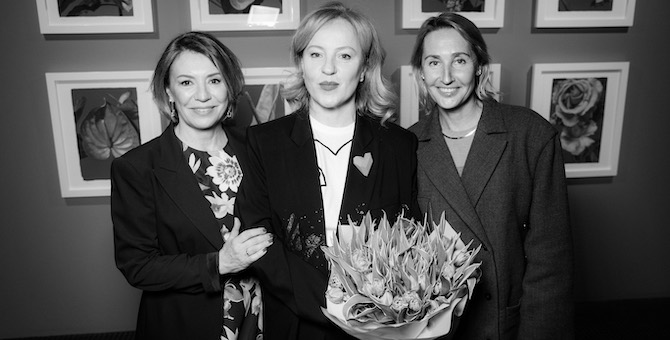 Алена Долецкая, Александр Роднянский и другие гости презентации проекта «Le Jardin»