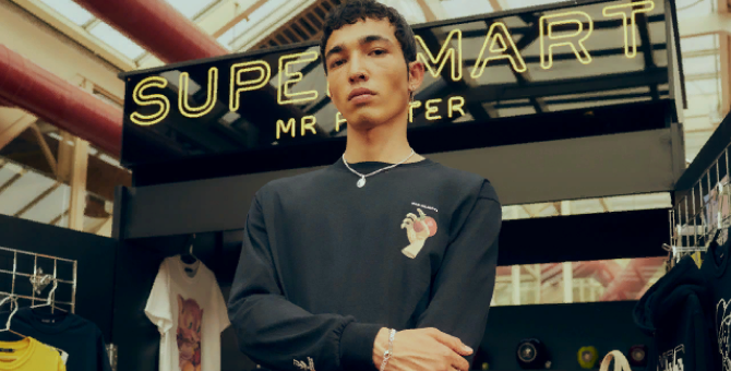 Ритейлер Mr Porter выпустил мультибрендовую капсулу Super Mart
