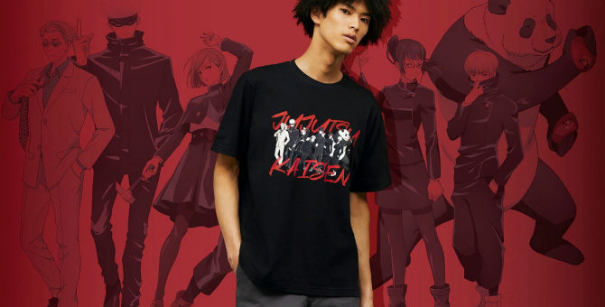 Uniqlo выпустил капсульную коллекцию футболок, вдохновленную аниме «Магическая битва»