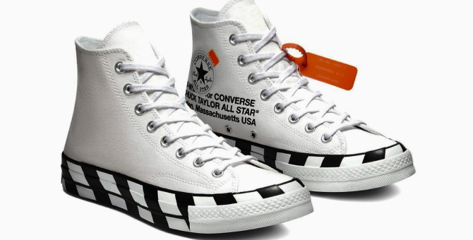 Кроссовки из коллаборации Off-White и Converse 2018 года снова будут выпущены