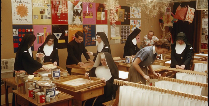 Студию монахини и художницы Кориты Кент признали достопримечательностью Лос-Анджелеса