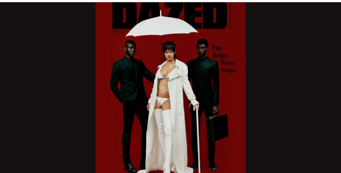 Рианна снялась для обложки осеннего номера Dazed