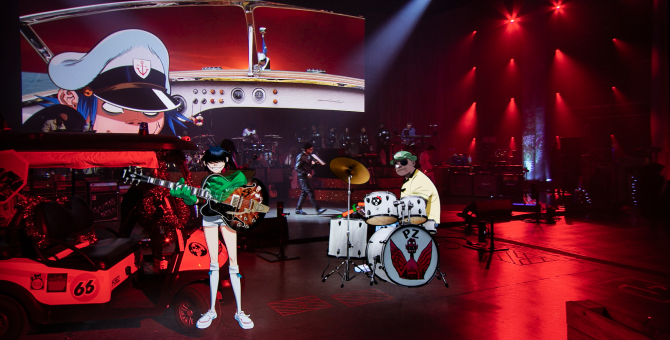 Новый фильм-концерт группы Gorillaz выйдет в декабре