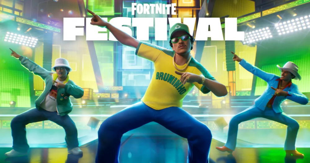 Бруно Марс станет хедлайнером фестиваля в игре Fortnite