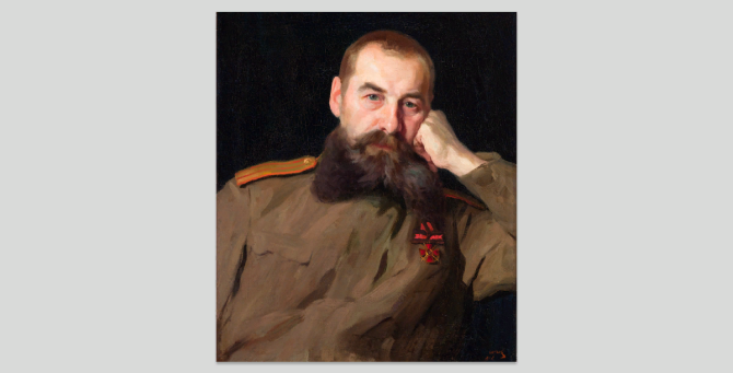 Картину «Портрет военного» Валентина Серова продадут на торгах в Лондоне