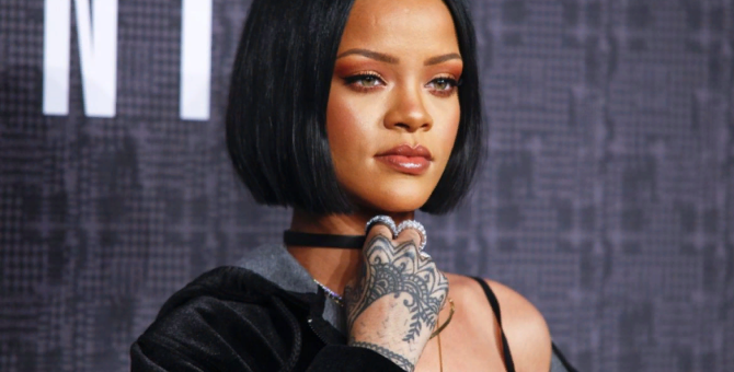 Рианна приняла участие в нью-йоркских протестах