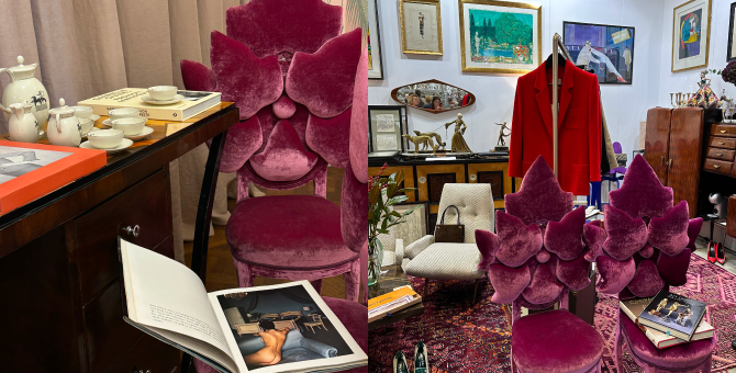 Винтажный проект Rouge стал участником Российского антикварного салона