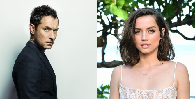 Джуд Лоу, Ана де Армас, Алисия Викандер и Даниэль Брюль сыграют в фильме Origin of Species