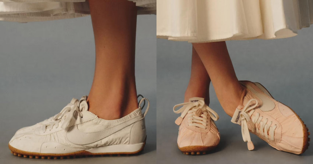 Бренды Jacquemus и Nike выпустили новые расцветки для кроссовок