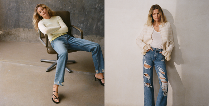 Бренд Mango показал новую коллекцию Breaking Mixes