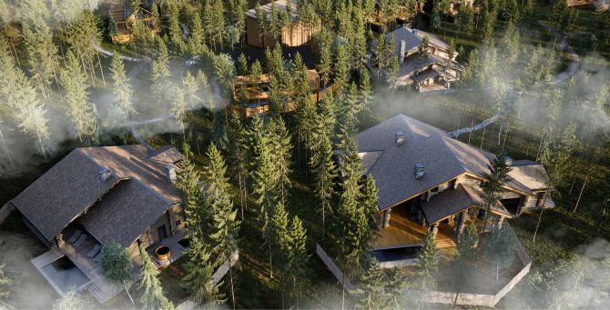 Банный комплекс «Жар-Птица» открыл курорт «Лесная сказка»