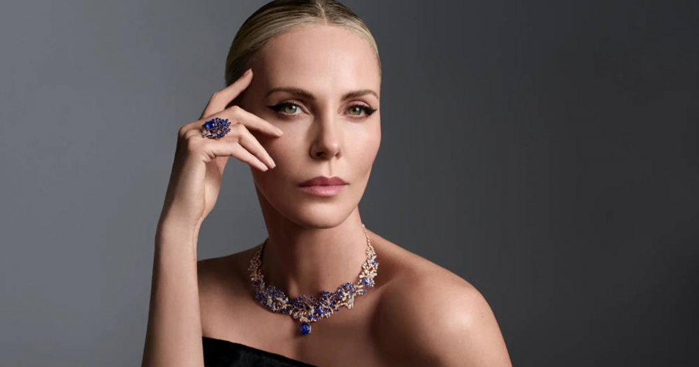 Шарлиз Терон снялась в кампании ювелирной коллекции Dior