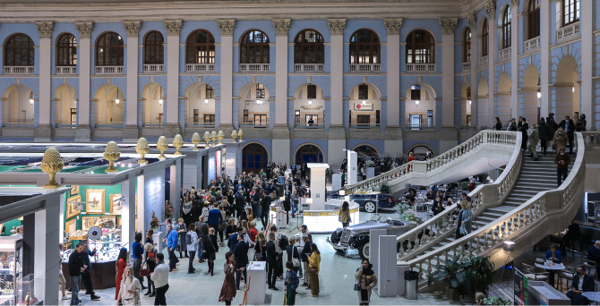 В Гостином Дворе прошло открытие 47-го Российского антикварного салона