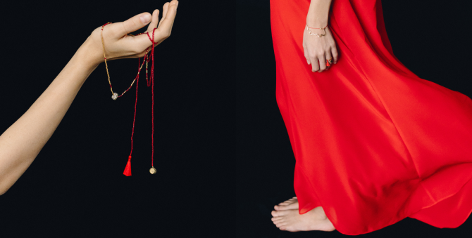 Бренд КАМА представил первую коллекцию украшений «Красная нить»