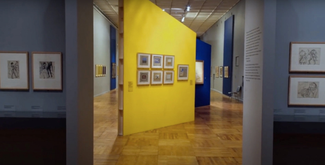 Третьяковская галерея покажет отреставрированную графику Шагала и Кандинского