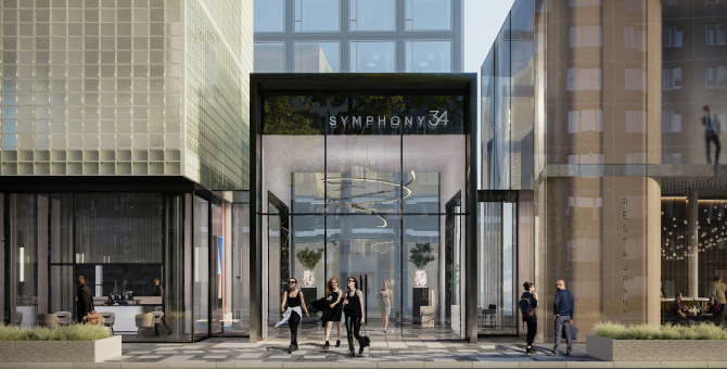 Компания MR Group представила проект благоустройства жилого комплекса Symphony 34