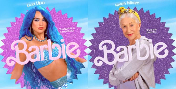 Дуа Липа и Хелен Миррен появятся в фильме Греты Гервиг «Барби»