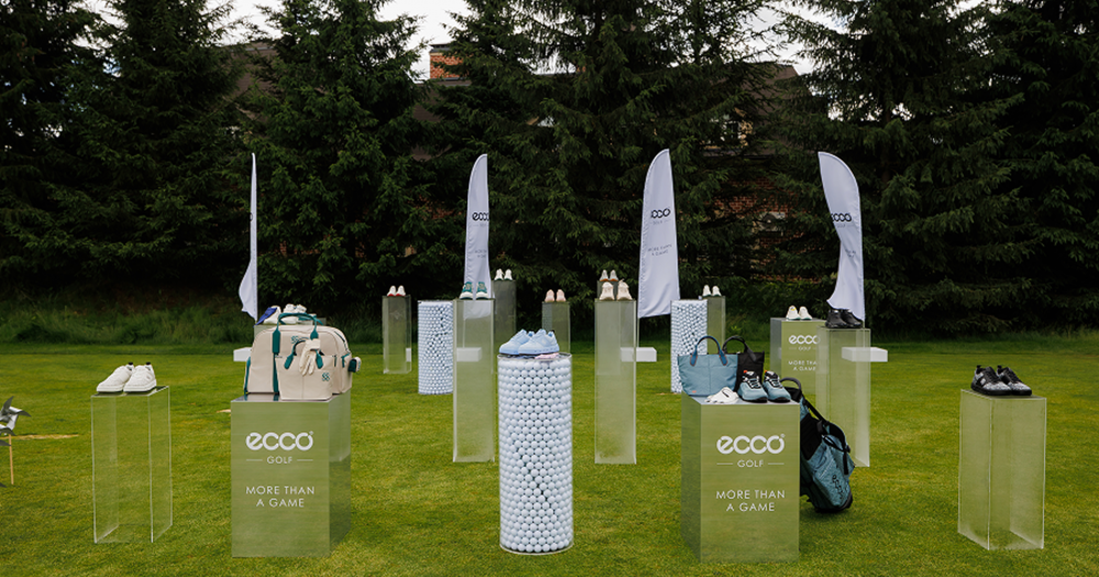 Ecco провел мероприятие по случаю запуска коллекции в гольф-эстетике
