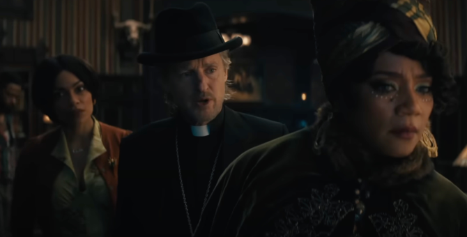 Вышел ролик о создании фильма «Особняк с привидениями»