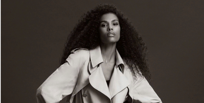 Модель Тина Кунаки снялась в кампании Dorothee Schumacher