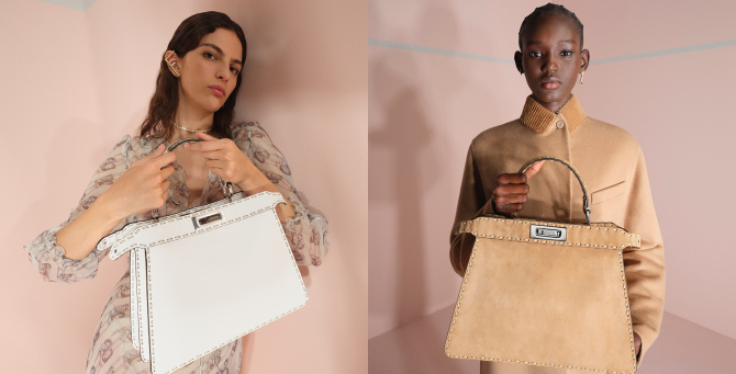 Fendi представил капсульную коллекцию сумок Peekaboo