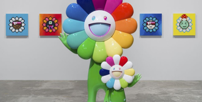 Такаси Мураками откроет первую персональную выставку в Дубае