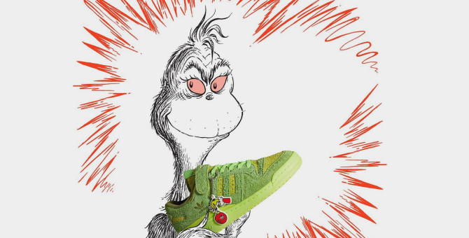 adidas посвятил новые кроссовки Гринчу