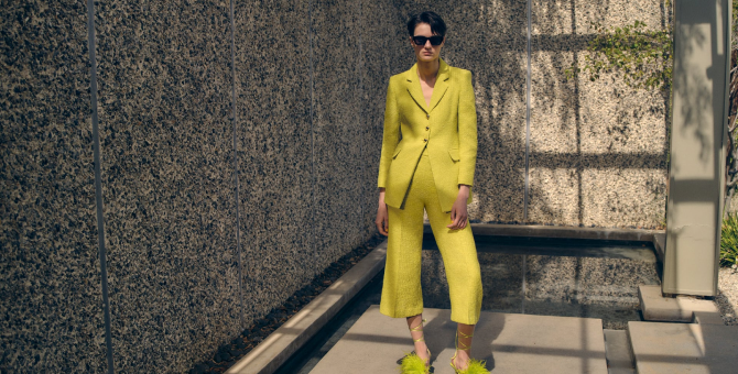 Российская модель Таня Чурбанова снялась в новой кампании Zara