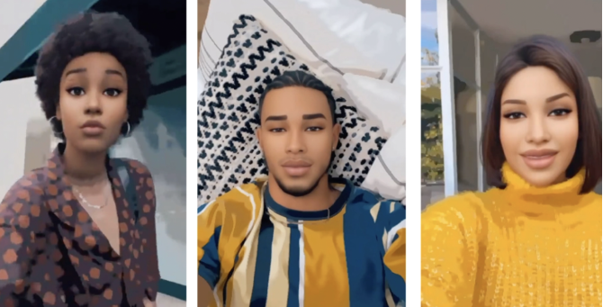 Snapchat выпустил AR-фильтр, который делает людей похожими на героев Sims