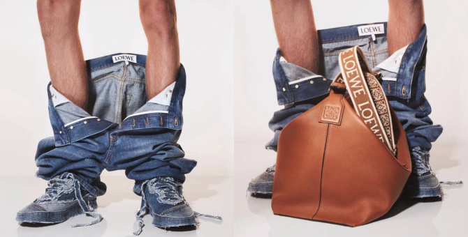 Джонатан Андерсон показал кампанию осенне-зимней коллекции Loewe