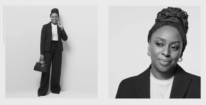 Феминистская писательница Чимаманда Нгози Адичи снялась в кампании Dior
