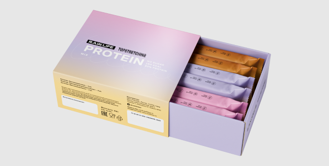 R.A.W. LIFE и TOPSTRETCHING представили линейку протеиновых батончиков