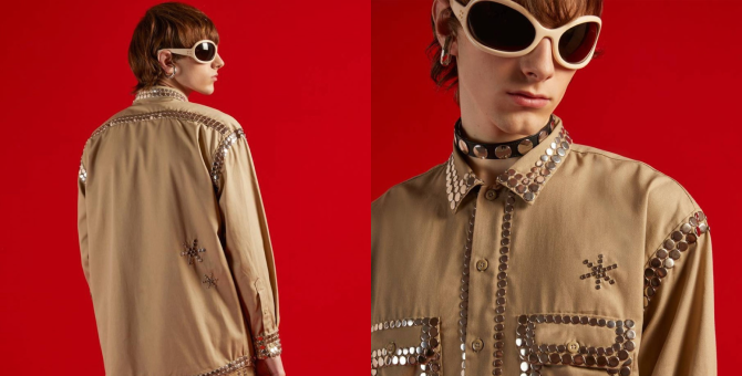 Gucci показал коллаборацию с Dickies